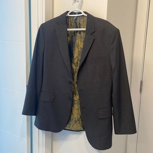 Vintage Oversized Grey Blazer